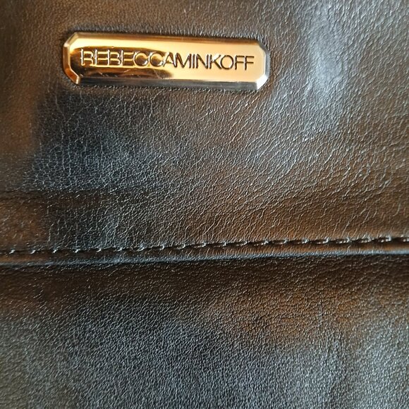 REBECCA MINKOFF - Black Leather Bag - Picture 7 of 16